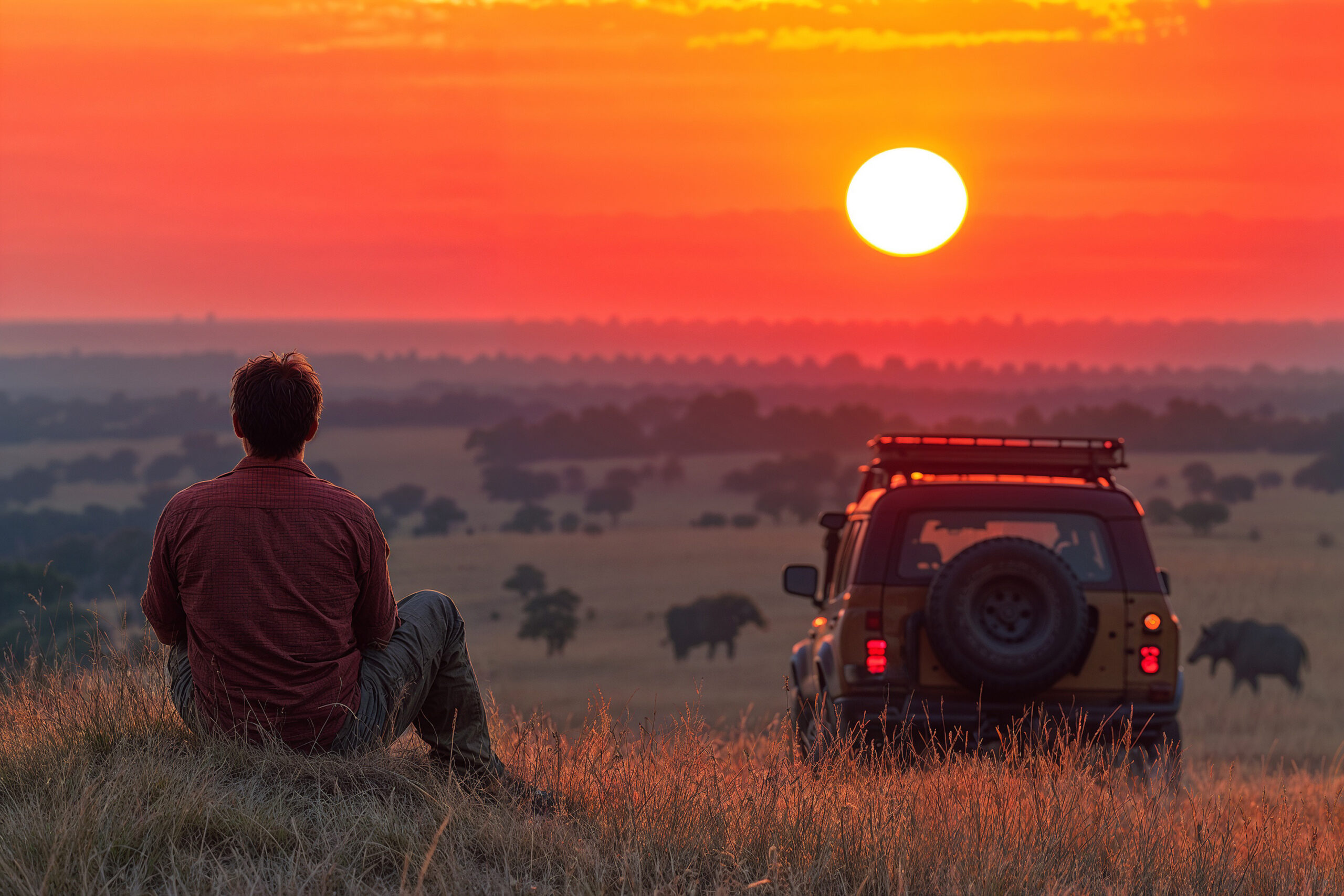 Safari sunset scaled