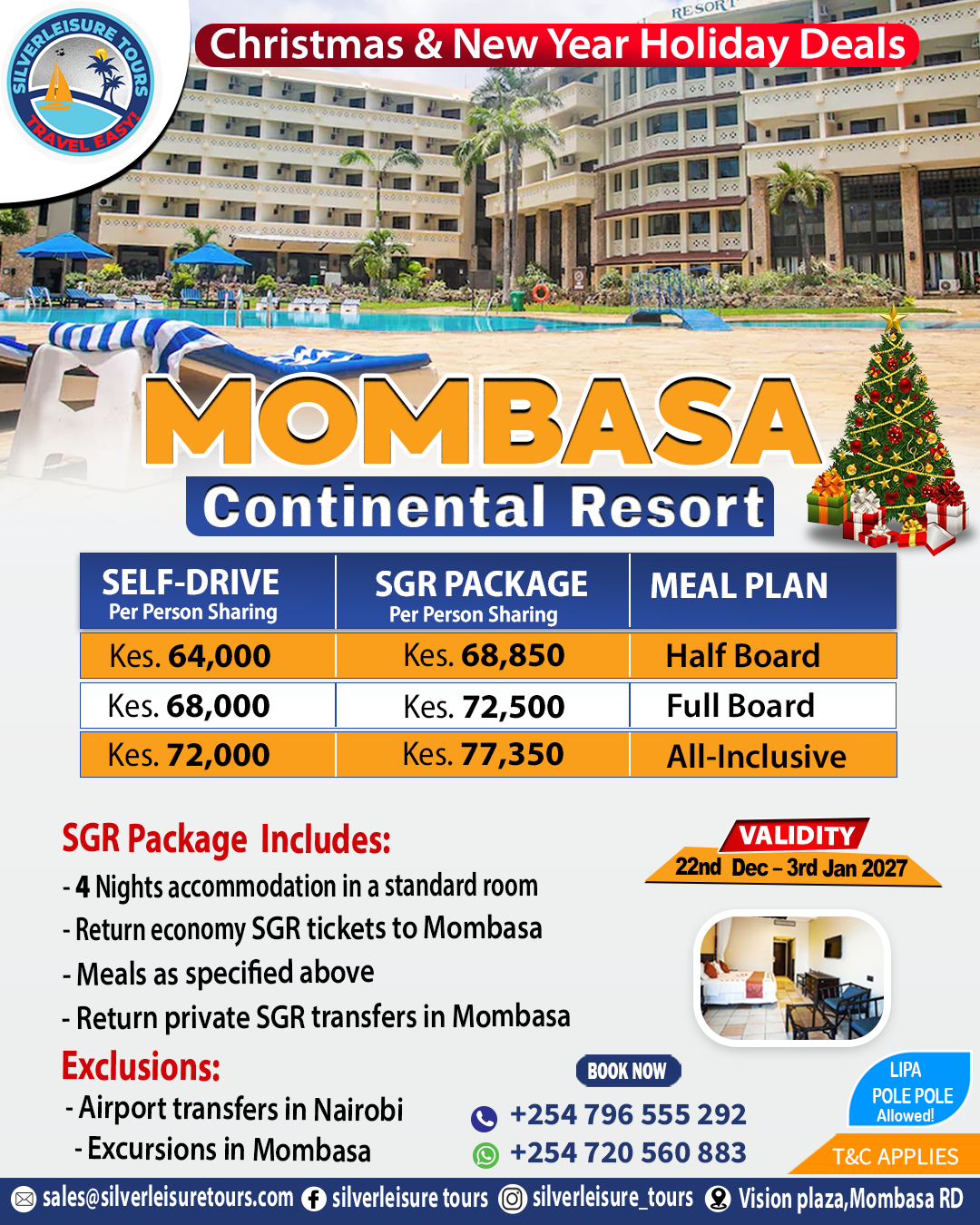 Continental resort