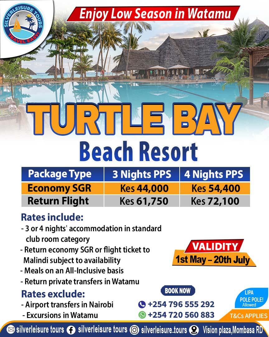 Turtle bay May rates