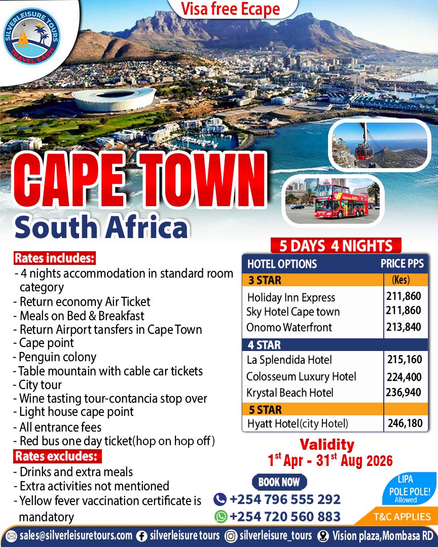 cape town new rates