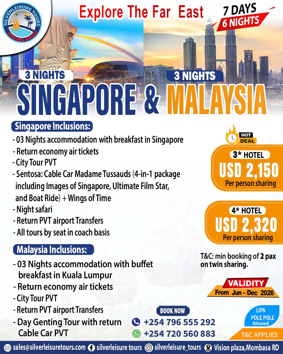 singapore and malaysia package
